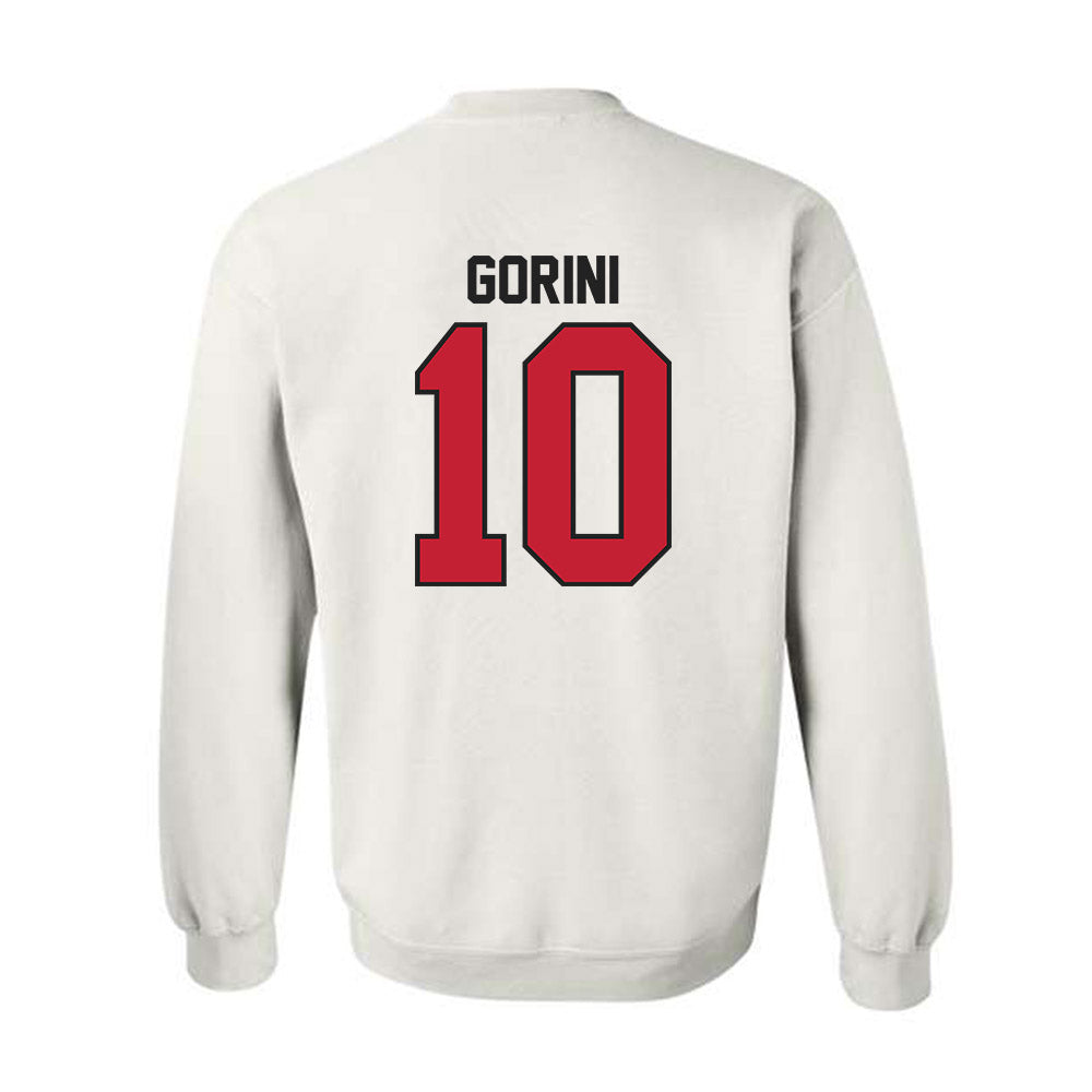 Ball State - NCAA Women's Basketball : Giorgia Gorini - Crewneck Sweatshirt-1