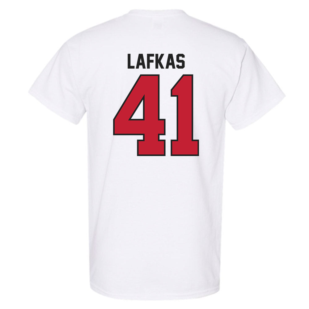 Ball State - NCAA Baseball : Joe Lafkas - T-Shirt-1