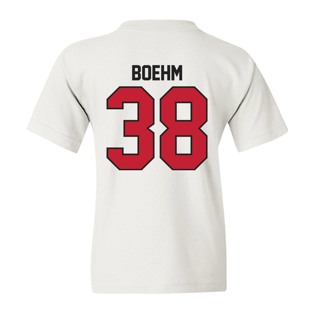 Ball State - NCAA Football : Brody Boehm - Youth T-Shirt-1
