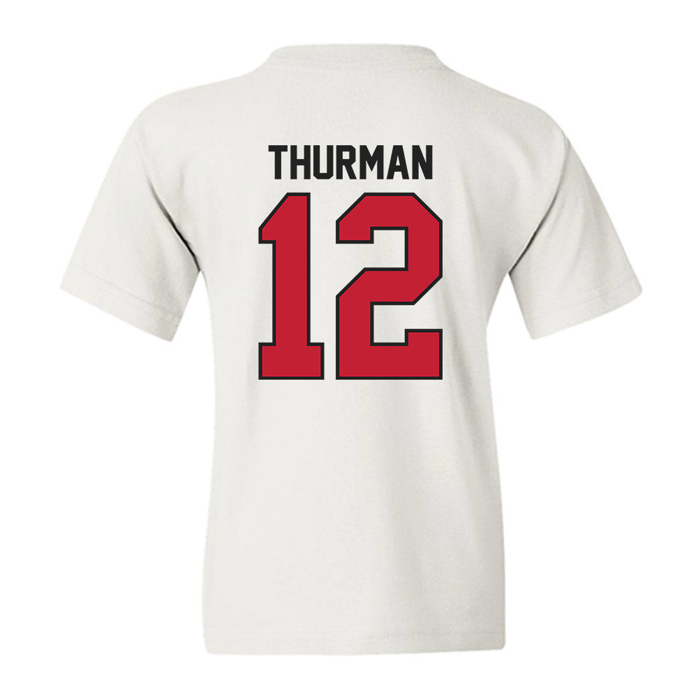 Ball State - NCAA Softball : Jordyn Thurman - Youth T-Shirt-1