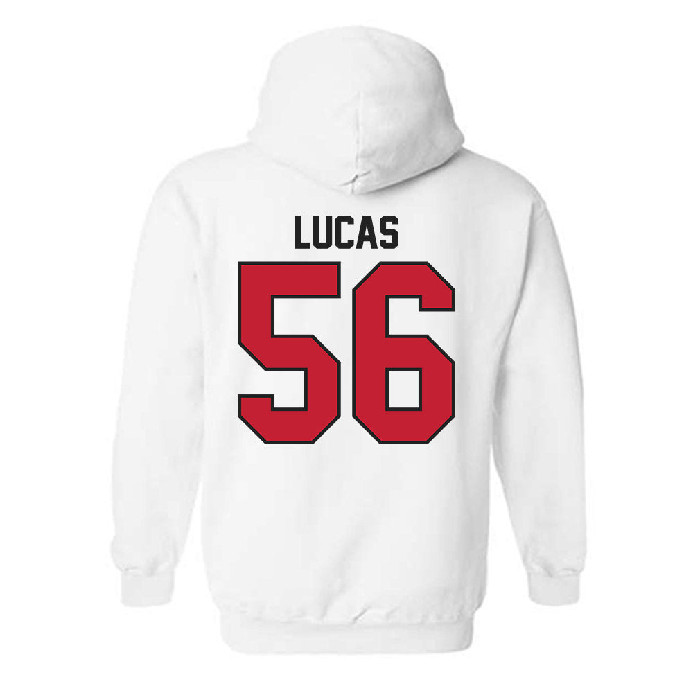 Ball State - NCAA Football : Isaac Lucas - Hooded Sweatshirt-1