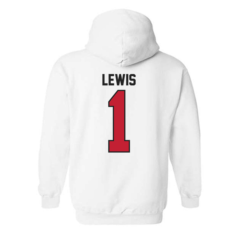 Ball State - NCAA Football : Joedrick Lewis - Hooded Sweatshirt-1