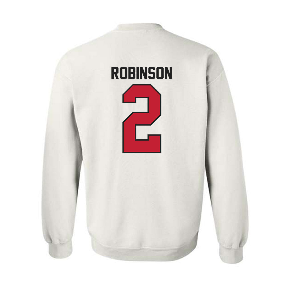 Ball State - NCAA Football : Ty Robinson - Crewneck Sweatshirt-1