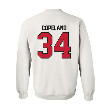 Ball State - NCAA Men's Basketball : Preston Copeland - Crewneck Sweatshirt-1