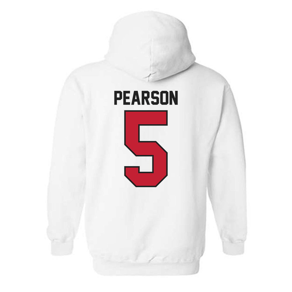 Ball State - NCAA Football : Roman Pearson - Hooded Sweatshirt-1