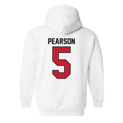 Ball State - NCAA Football : Roman Pearson - Hooded Sweatshirt-1