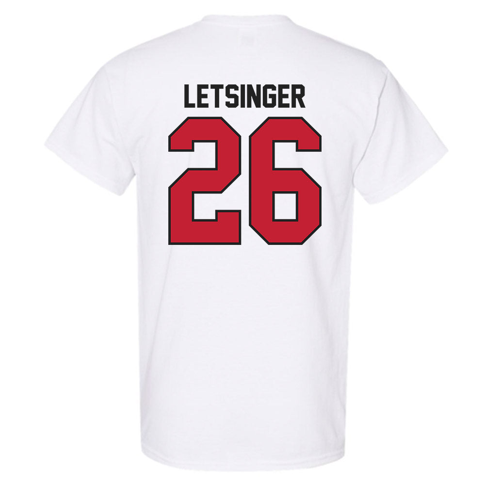Ball State - NCAA Baseball : Lucas Letsinger - T-Shirt-1
