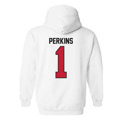 Ball State - NCAA Baseball : Maalik Perkins - Hooded Sweatshirt-1