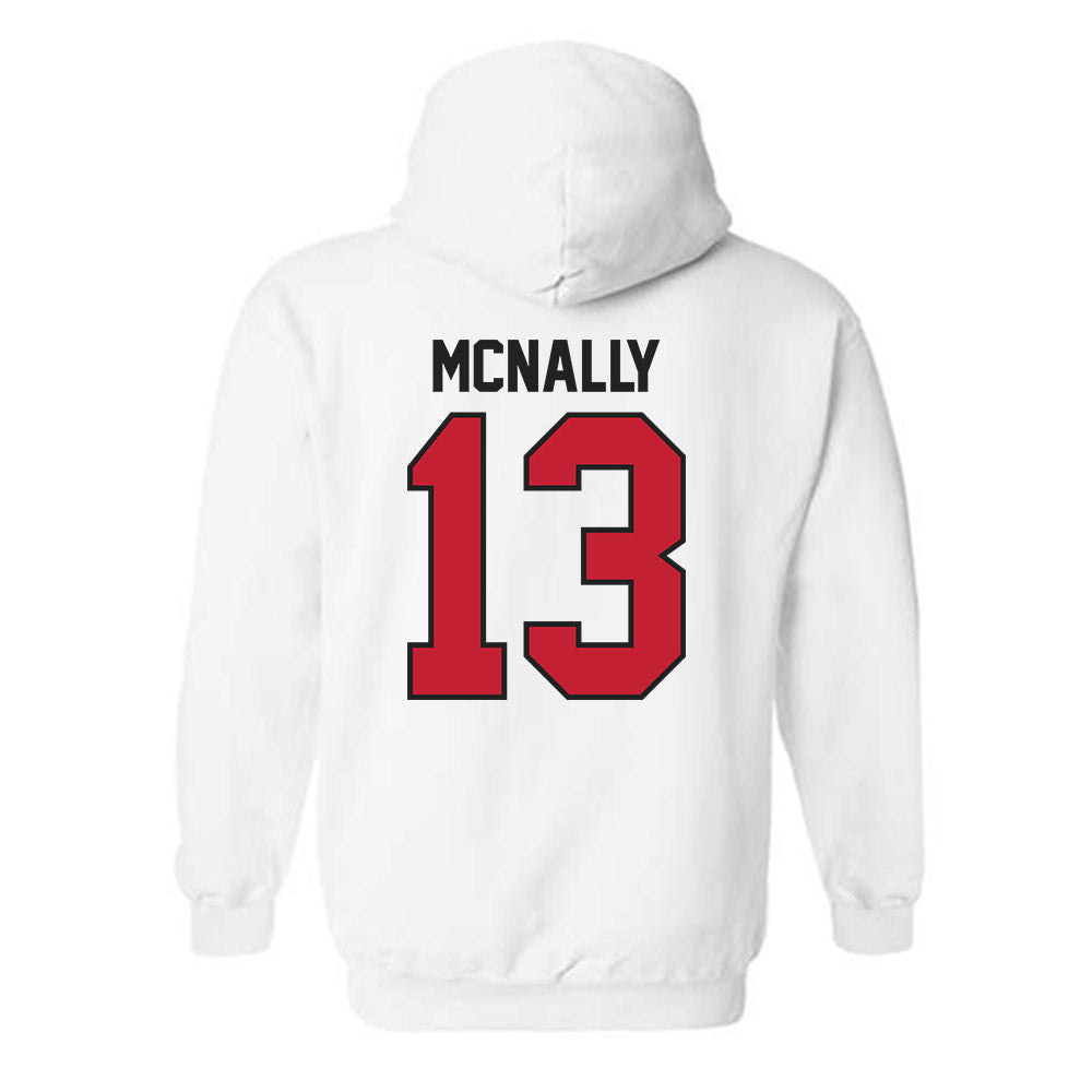 Ball State - NCAA Softball : Ava McNally - Hooded Sweatshirt-1