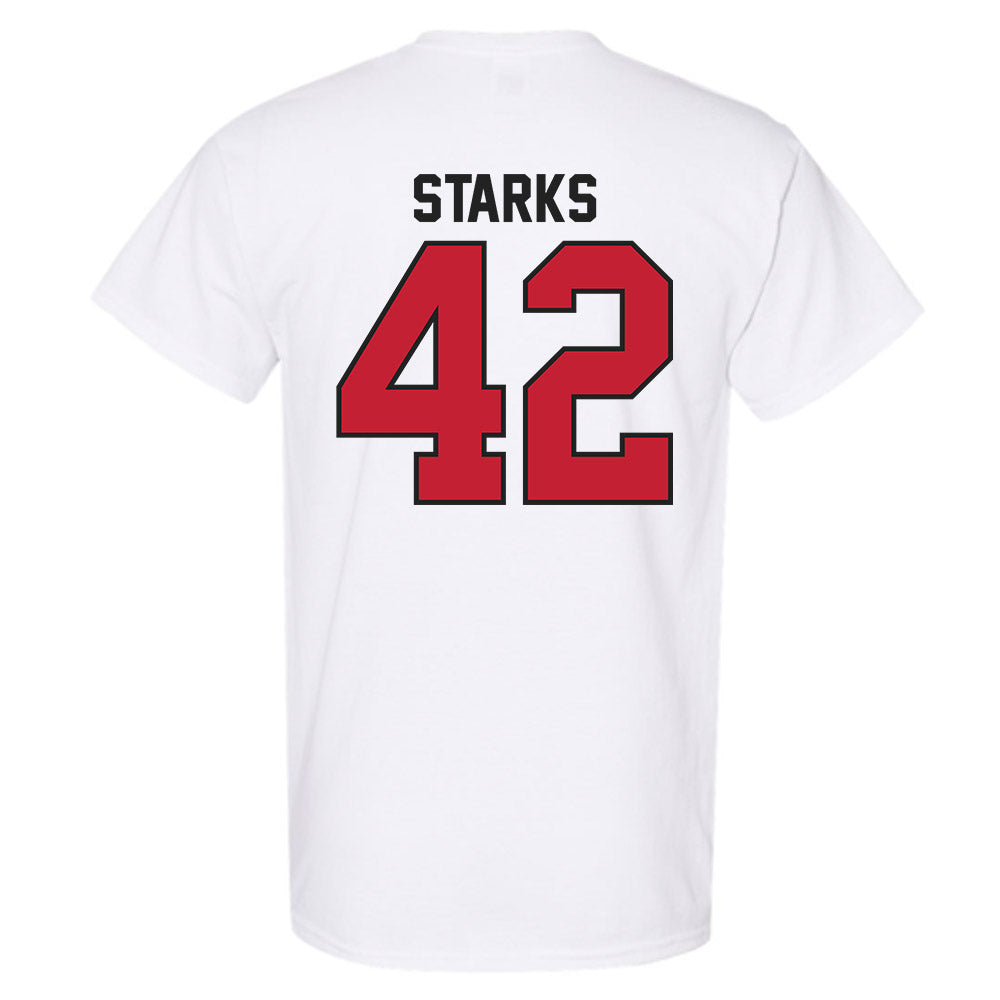 Ball State - NCAA Football : Layton Starks - T-Shirt-1