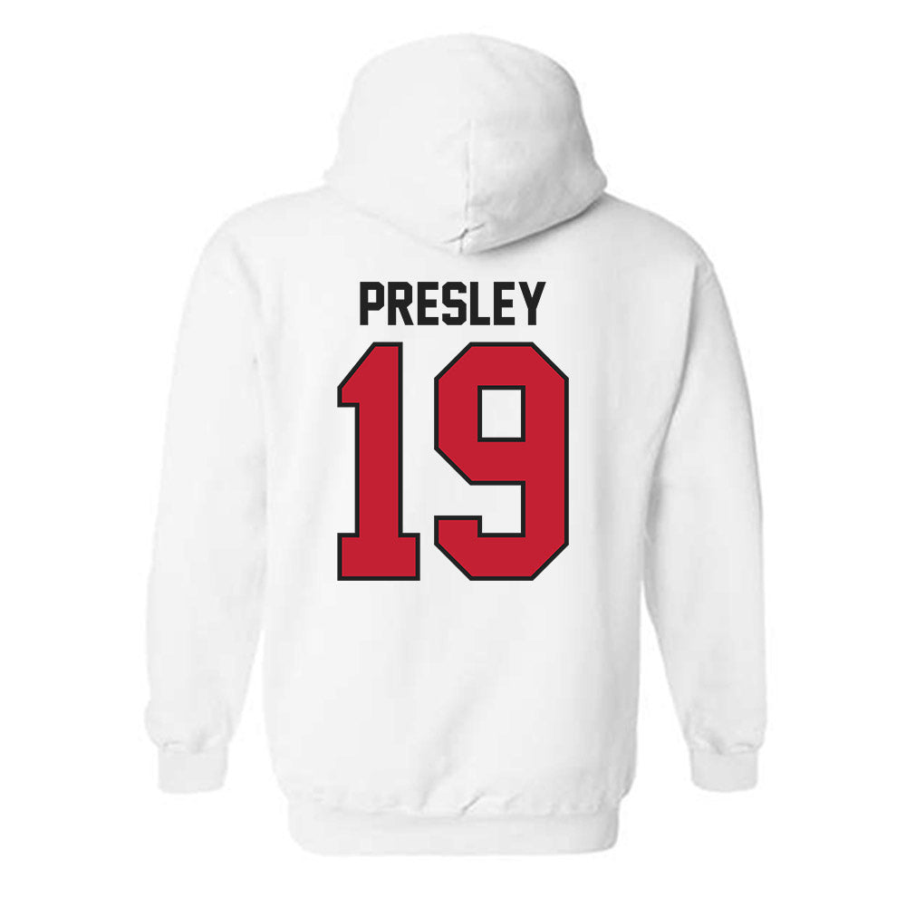 Ball State - NCAA Football : Nick Presley - Hooded Sweatshirt-1