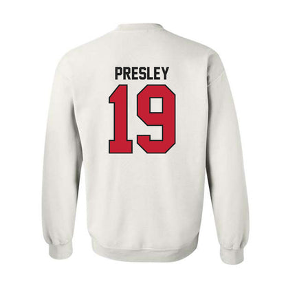 Ball State - NCAA Football : Nick Presley - Crewneck Sweatshirt-1
