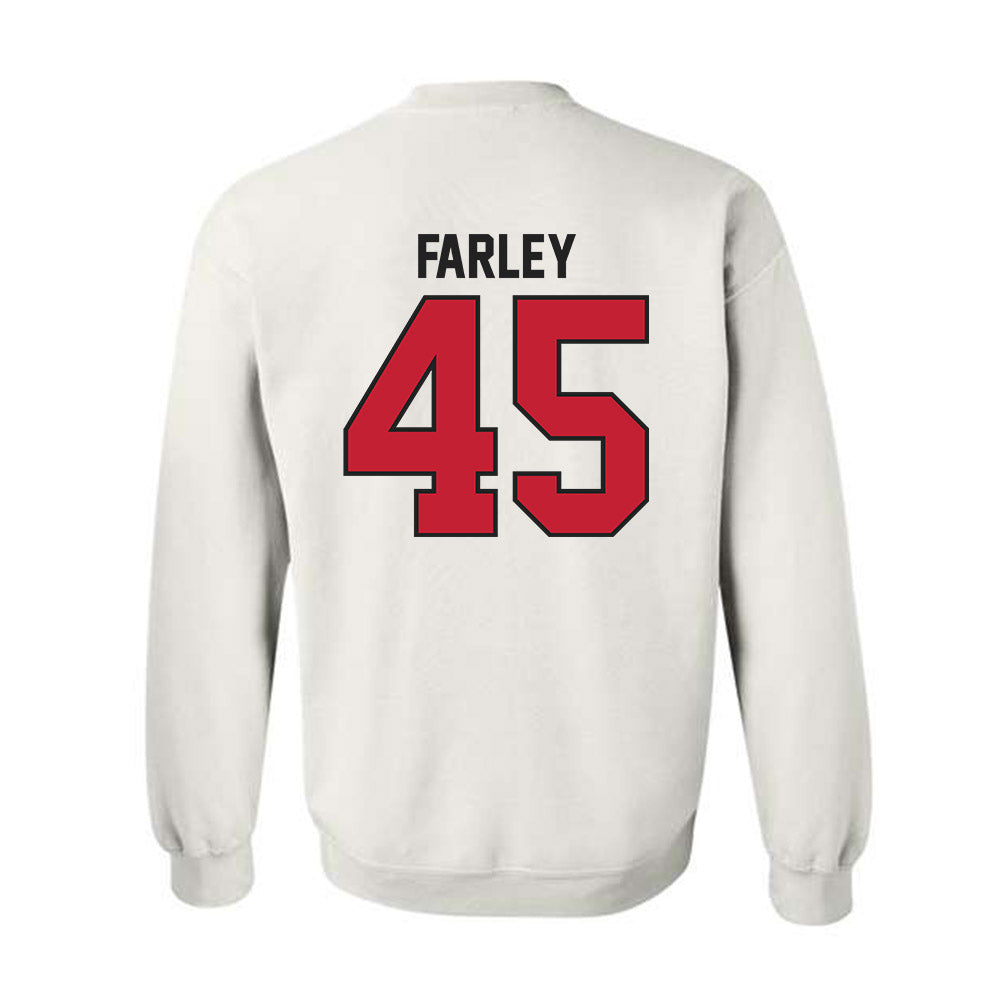 Ball State - NCAA Men's Basketball : Alex Farley - Crewneck Sweatshirt-1
