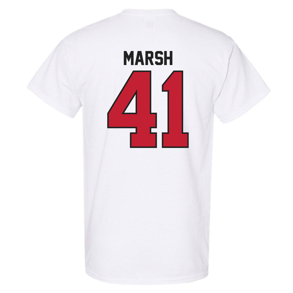 Ball State - NCAA Football : Ben Marsh - T-Shirt-1