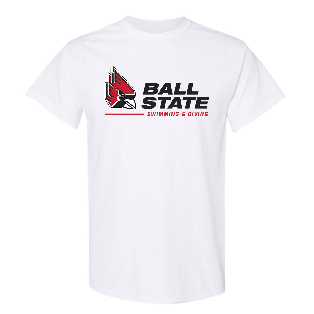 Ball State - NCAA Women's Swimming & Diving : Tommy-Anne Marriott - T-Shirt-0
