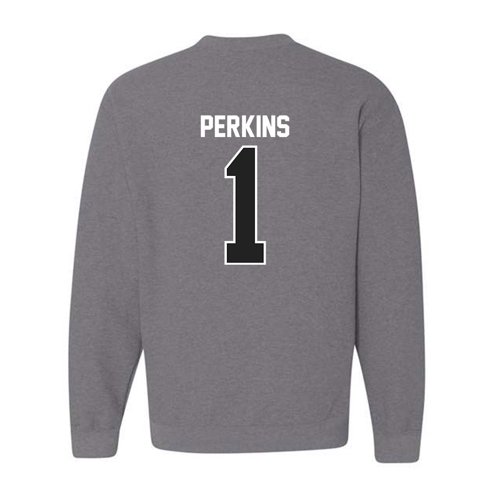Ball State - NCAA Baseball : Maalik Perkins - Crewneck Sweatshirt-1
