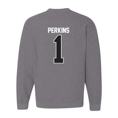 Ball State - NCAA Baseball : Maalik Perkins - Crewneck Sweatshirt-1