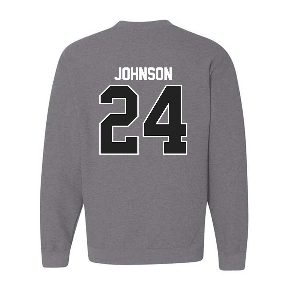 Ball State - NCAA Baseball : Keegan Johnson - Crewneck Sweatshirt-1