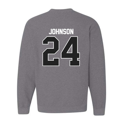 Ball State - NCAA Baseball : Keegan Johnson - Crewneck Sweatshirt-1