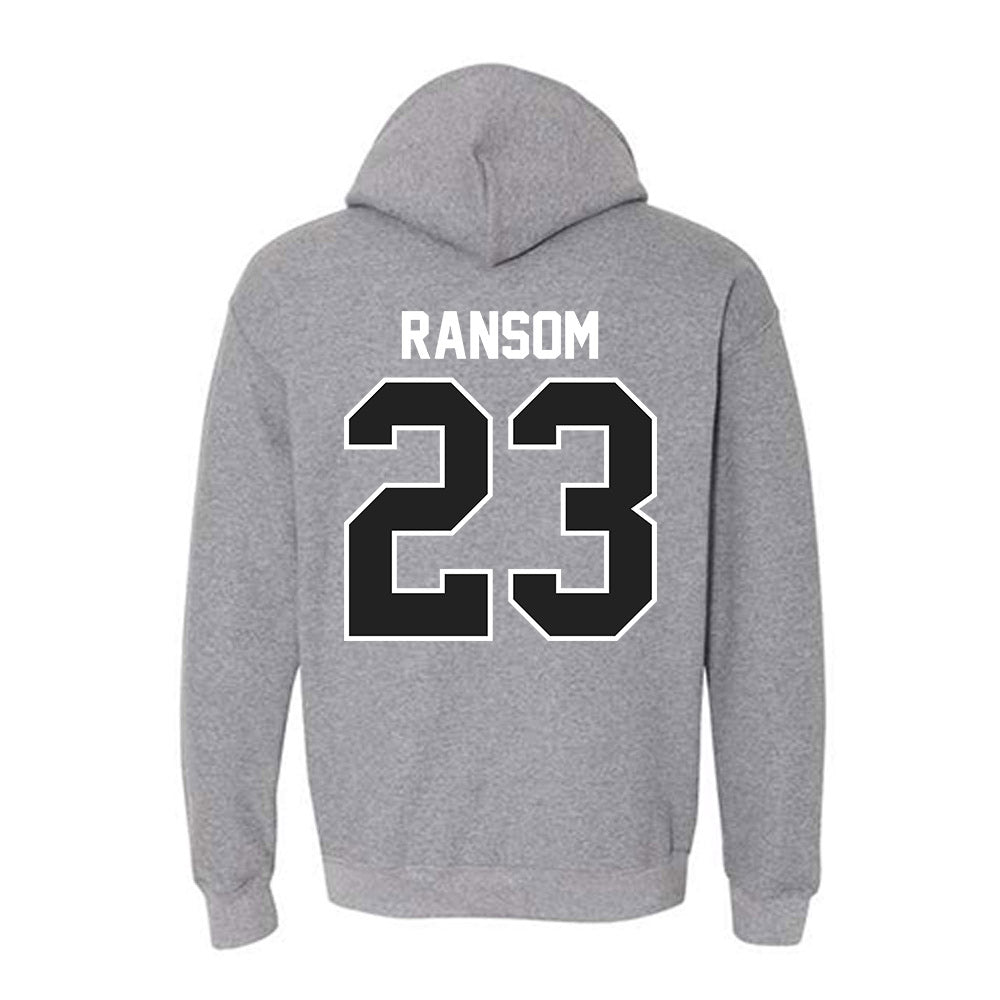 Ball State - NCAA Women's Basketball : Zuri Ransom - Hooded Sweatshirt-1