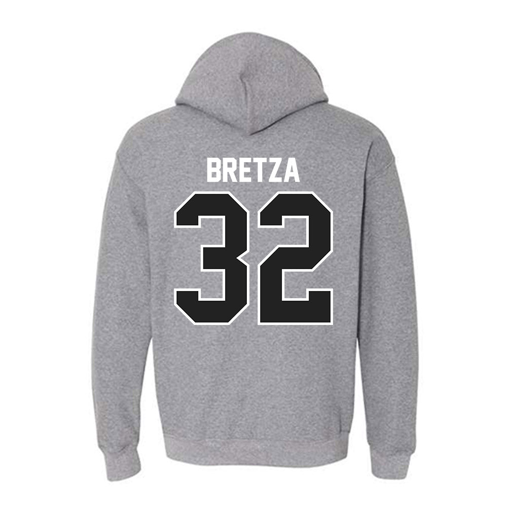 Ball State - NCAA Baseball : Zander Bretza - Hooded Sweatshirt-1