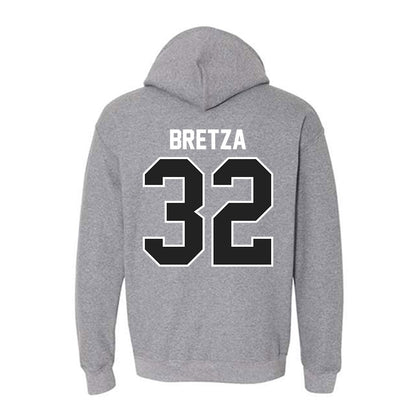 Ball State - NCAA Baseball : Zander Bretza - Hooded Sweatshirt-1