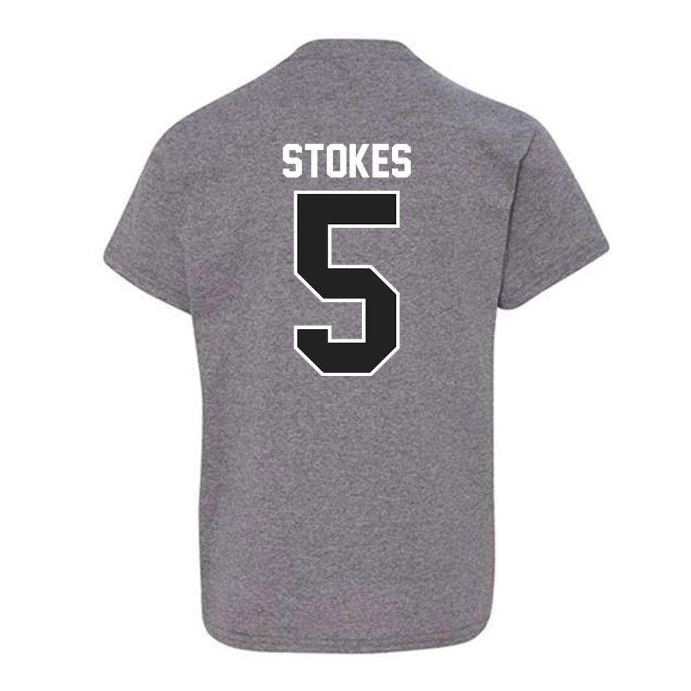 Ball State - NCAA Baseball : Taber Stokes - Youth T-Shirt-1