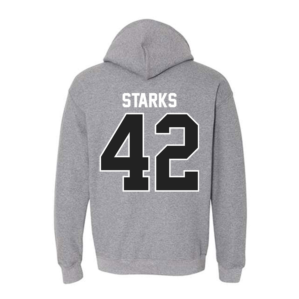 Ball State - NCAA Football : Layton Starks - Hooded Sweatshirt-1