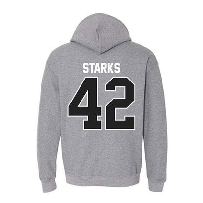 Ball State - NCAA Football : Layton Starks - Hooded Sweatshirt-1