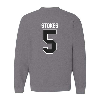 Ball State - NCAA Baseball : Taber Stokes - Crewneck Sweatshirt-1