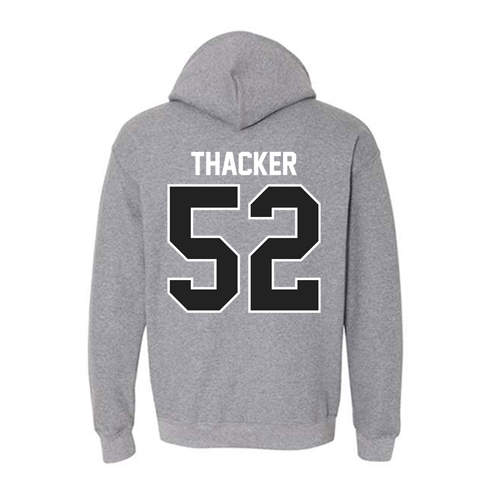 Ball State - NCAA Football : Michael Thacker - Hooded Sweatshirt-1