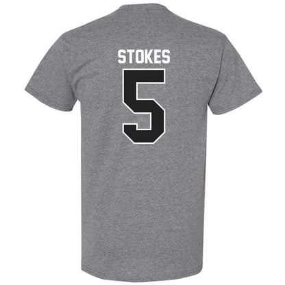 Ball State - NCAA Baseball : Taber Stokes - T-Shirt-1