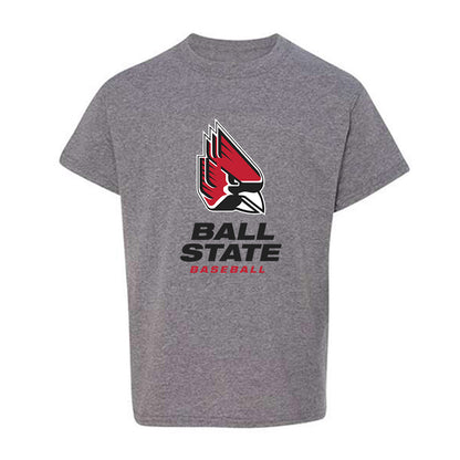 Ball State - NCAA Baseball : Joe Lafkas - Youth T-Shirt-0