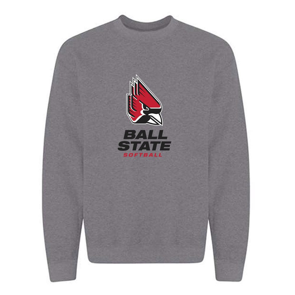 Ball State - NCAA Softball : Ava McNally - Crewneck Sweatshirt-0