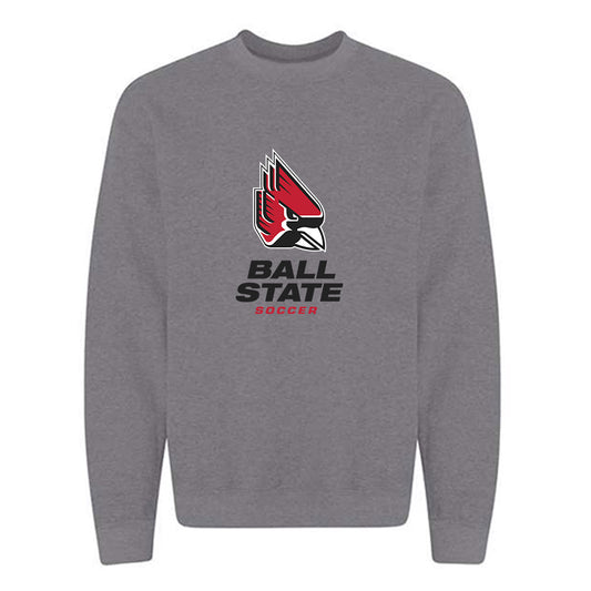 Ball State - NCAA Women's Soccer : Ainsley Schaufele - Crewneck Sweatshirt-0