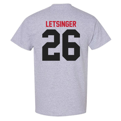 Ball State - NCAA Baseball : Lucas Letsinger - T-Shirt-1