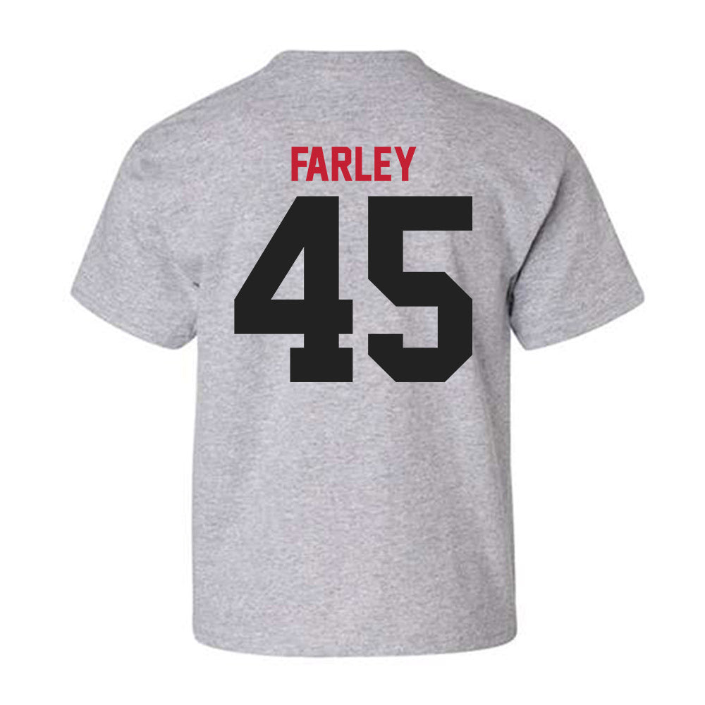 Ball State - NCAA Men's Basketball : Alex Farley - Youth T-Shirt-1
