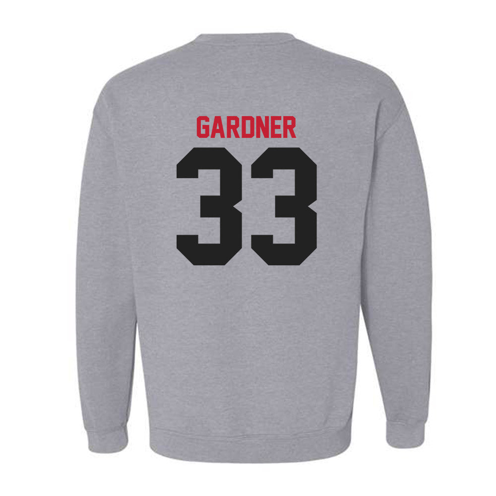 Ball State - NCAA Baseball : Patrick Gardner - Crewneck Sweatshirt-1