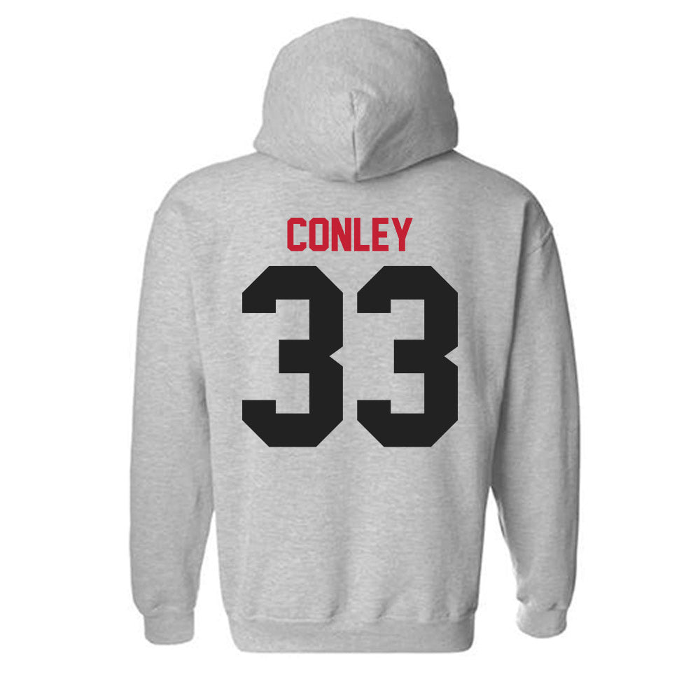 Ball State - NCAA Football : Darin Conley - Hooded Sweatshirt-1