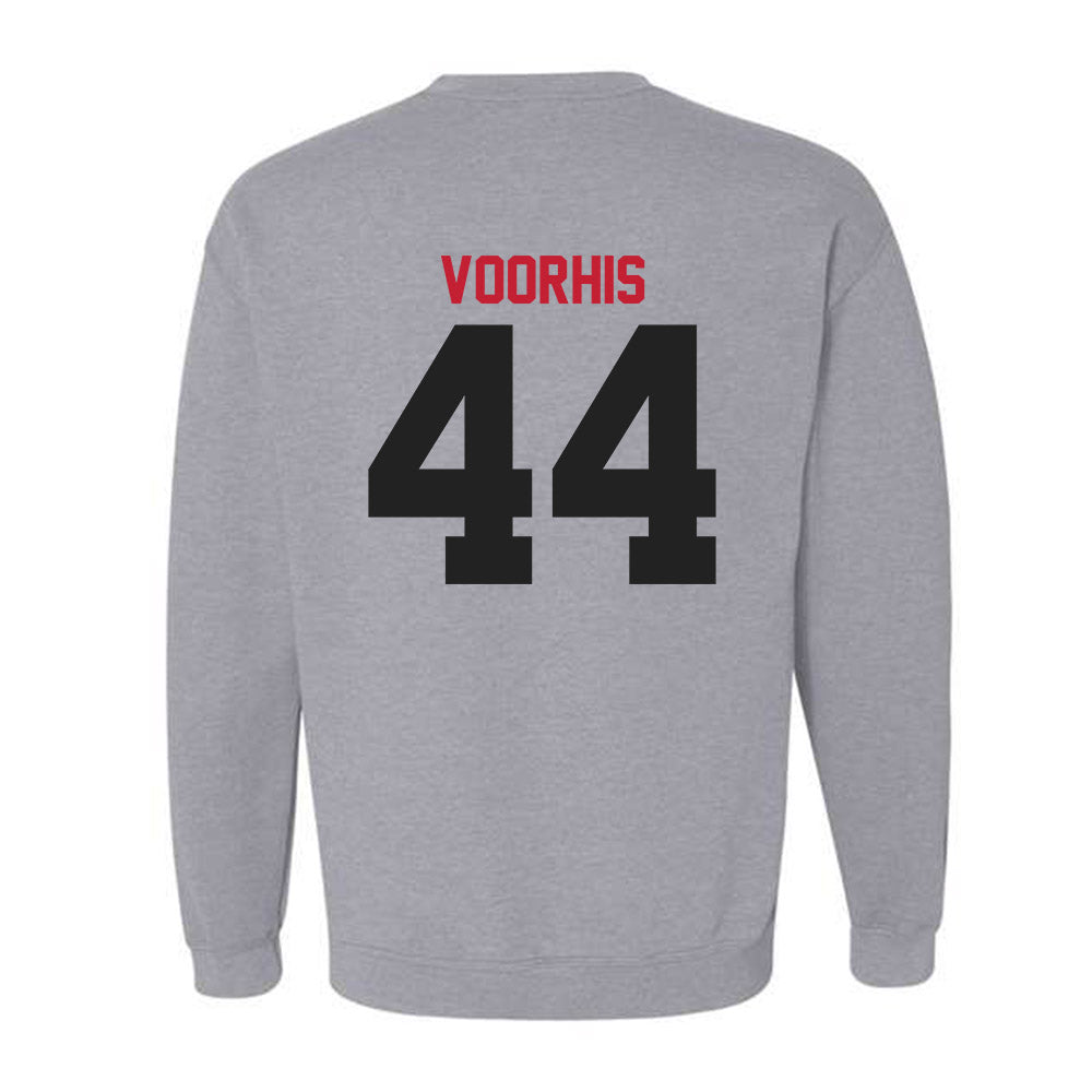 Ball State - NCAA Football : Nathan Voorhis - Crewneck Sweatshirt-1