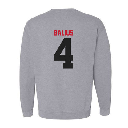 Ball State - NCAA Baseball : Gavin Balius - Crewneck Sweatshirt-1
