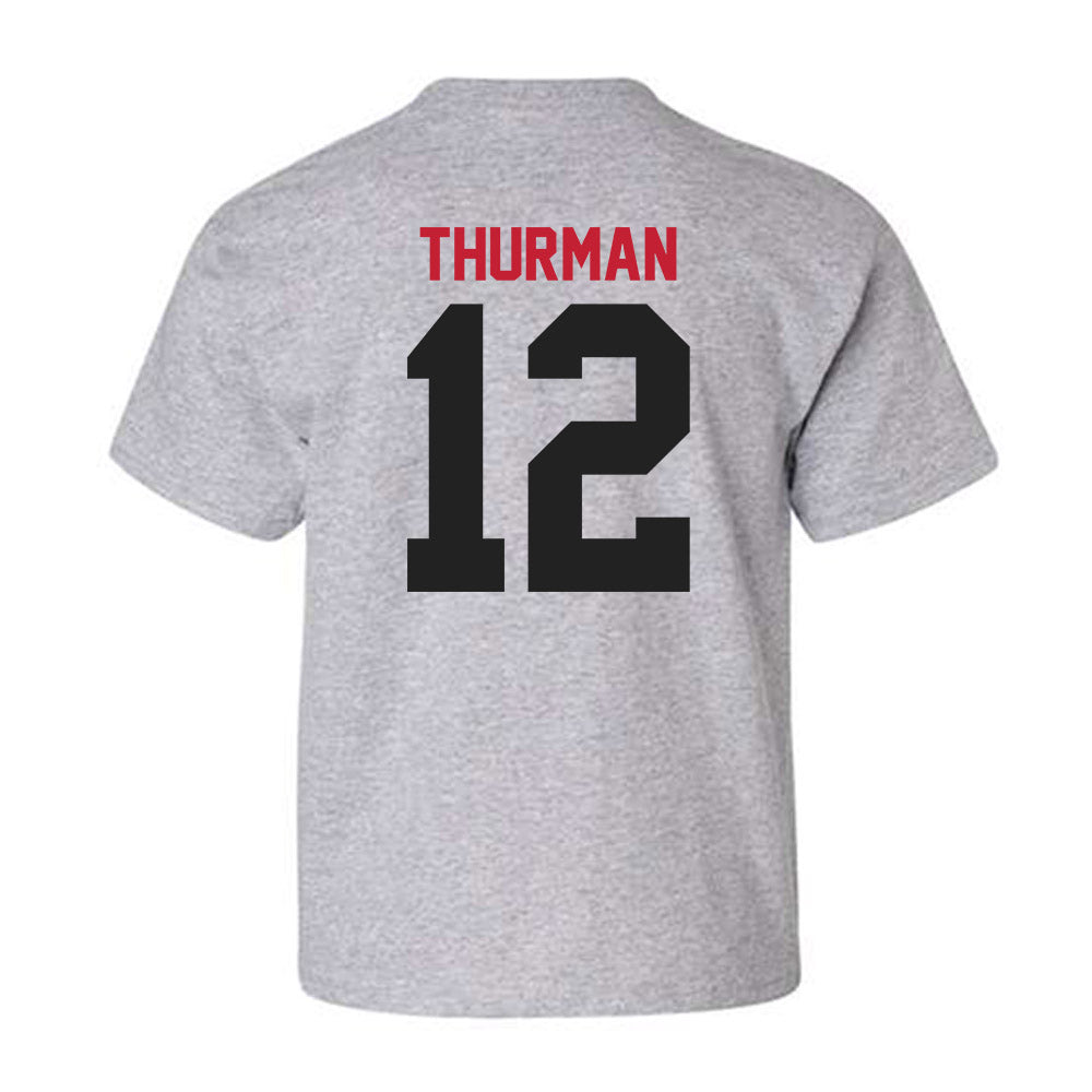 Ball State - NCAA Softball : Jordyn Thurman - Youth T-Shirt-1