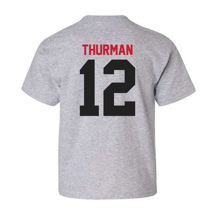 Ball State - NCAA Softball : Jordyn Thurman - Youth T-Shirt-1