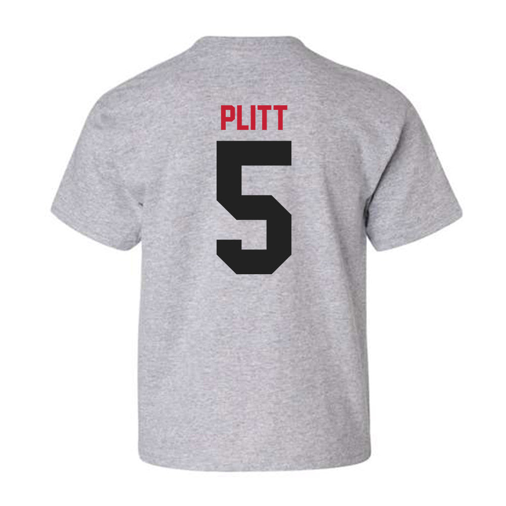 Ball State - NCAA Women's Volleyball : Marie Plitt - Youth T-Shirt