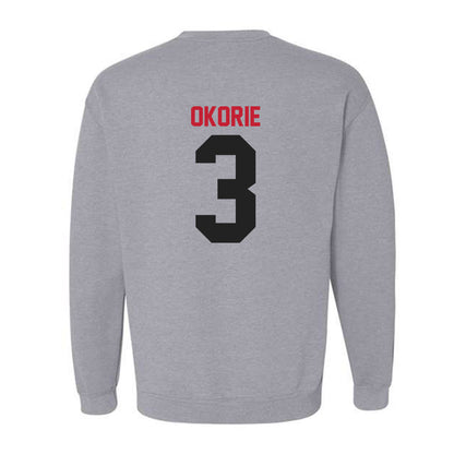 Ball State - NCAA Football : George Okorie - Crewneck Sweatshirt-1