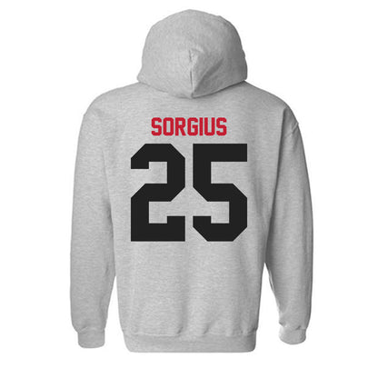 Ball State - NCAA Baseball : Kendric Sorgius - Hooded Sweatshirt-1