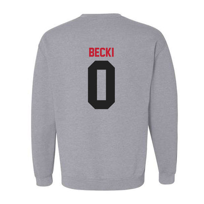 Ball State - NCAA Women's Basketball : Ally Becki - Crewneck Sweatshirt