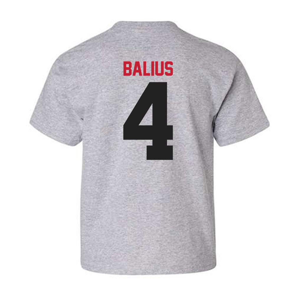 Ball State - NCAA Baseball : Gavin Balius - Youth T-Shirt-1