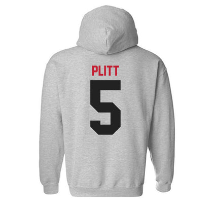 Ball State - NCAA Women's Volleyball : Marie Plitt - Hooded Sweatshirt