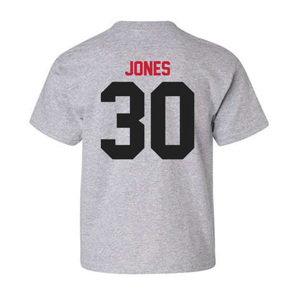 Ball State - NCAA Football : Jalon Jones - Youth T-Shirt-1